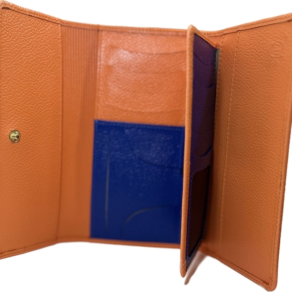 Sáenz256 napa. Orange with Blue & Yellow with Red #saenz - Picture 8 of 9